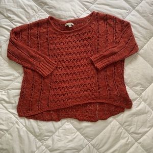 Burnt Orange American Eagle Outfitters Sweater